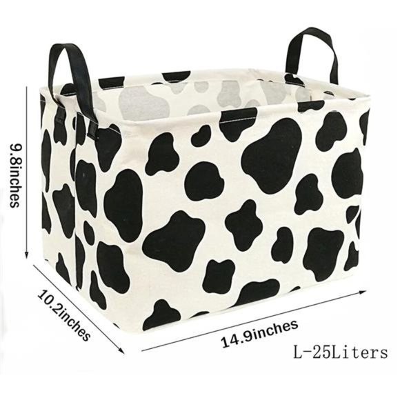 Rectangle Toy Bin Waterproof storage organizer for Nursery Hamper Home decor - Picture 3 of 6